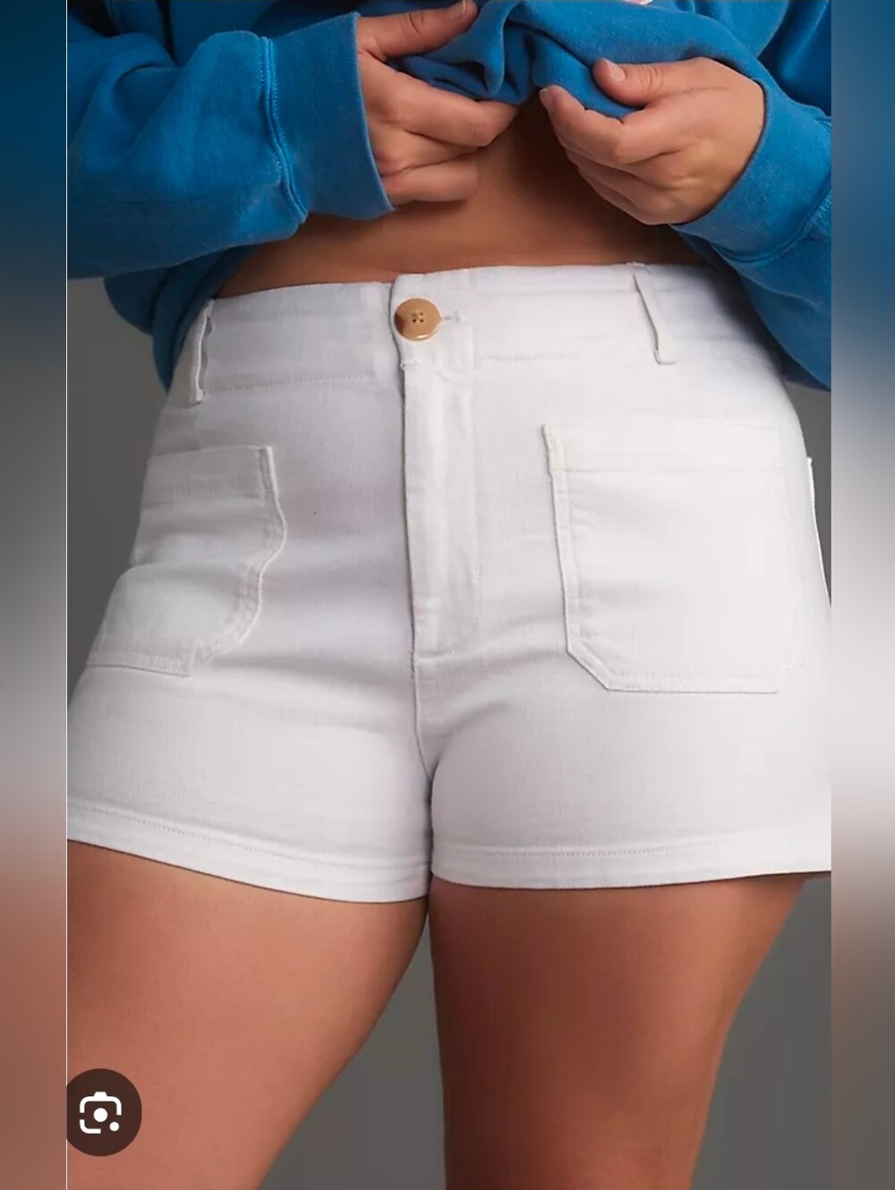 The Colette Denim Shorts by Maeve 20w